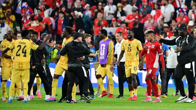 Un hincha chileno acaparó miradas en la derrota de Panamá ante Ghana en el Mundial