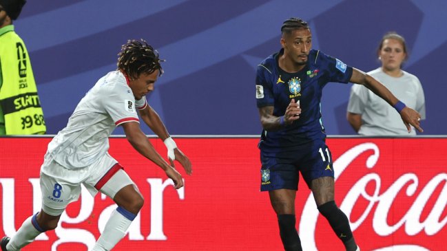 Raphinha lamentó un gol anulado por posición de adelanto ante Haití