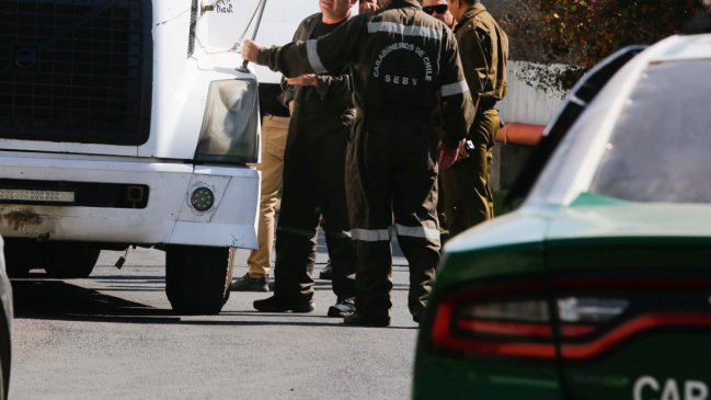 Carabineros recuperó camión robado en Maipú con carga de 110 millones de pesos