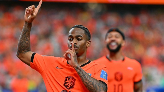 Crysencio Summerville selló la goleada de Países Bajos ante Suecia