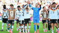 La agónica celebración de Alemania ante Costa de Marfil