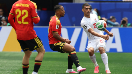 Bélgica e Irán empatan en la segunda fecha del Mundial 2026