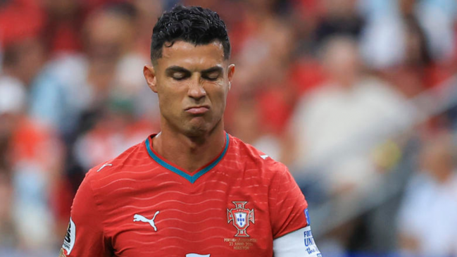 Cristiano Ronaldo ignoró a periodista que le preguntó por Lionel Messi