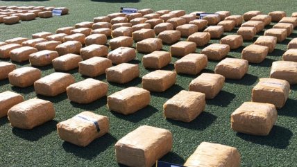   Carabineros, PDI y Fiscalía incautaron más de 2,8 toneladas de droga en la Región de Antofagasta 