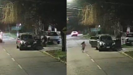   Niña huyó de delincuente que intentó robar auto a su madre en Chiguayante 
