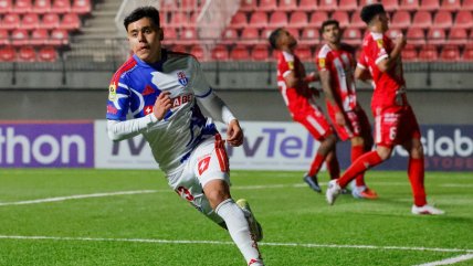 Ignacio Vásquez, el salvador de la U ante La Calera: 