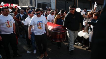La masiva despedida al niño asesinado en encerrona