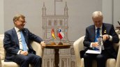 Kast abordó con el canciller alemán la seguridad del futuro corredor bioceánico con Brasil