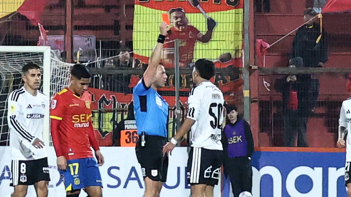 Felipe Raipán fue castigado con dos partidos por su roja ante Unión Española