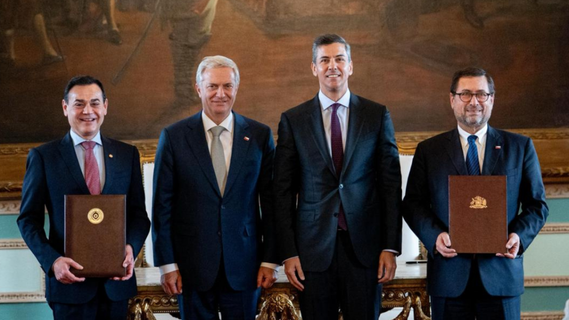 Chile y Paraguay firmaron acuerdos de cooperación en seguridad, trata de personas y doble tributación