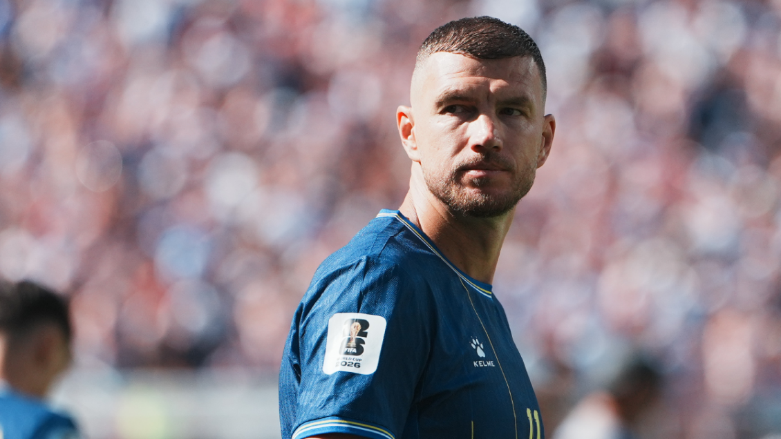 Dzeko dejó en el misterio su futuro con la selección bosnia tras el adiós al Mundial