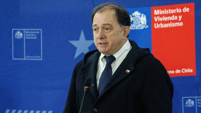 Ministro Poduje destacó el avance de la reconstrucción en Biobío