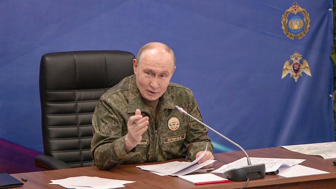 Putin afirma que Rusia ha tomado 133 localidades en Ucrania en medio año
