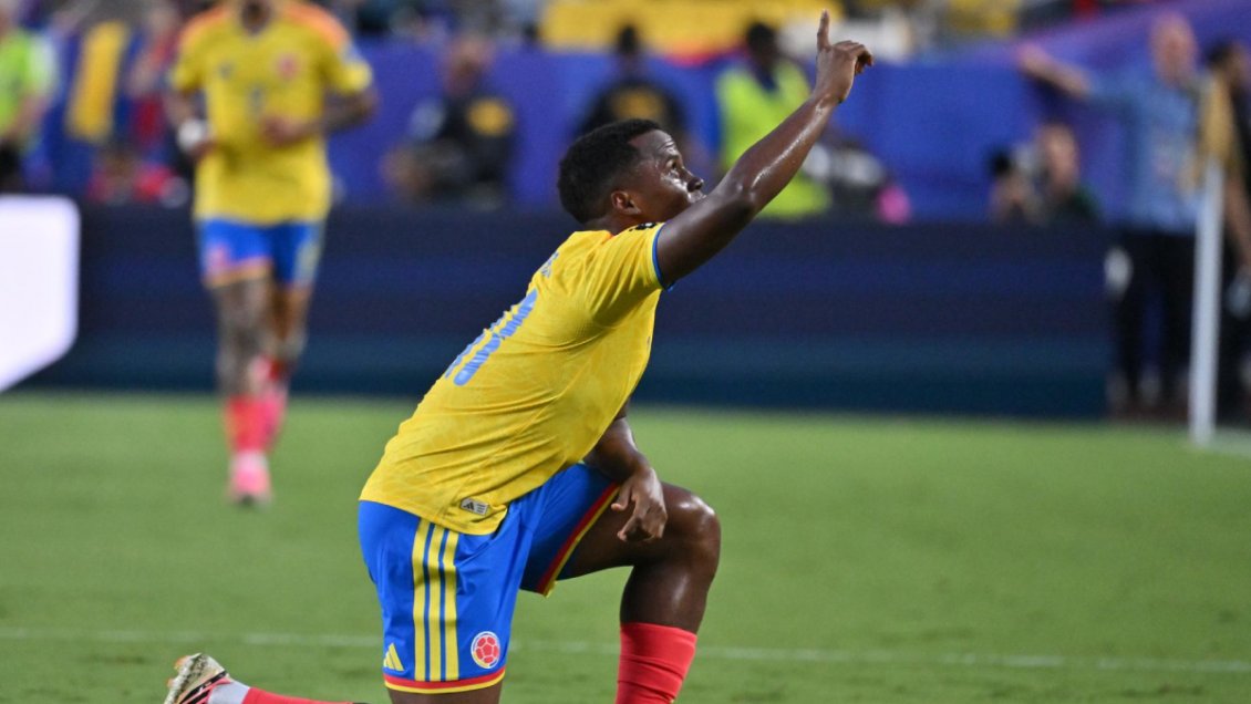 Jhon Arias abrió la cuenta para Colombia ante Ghana