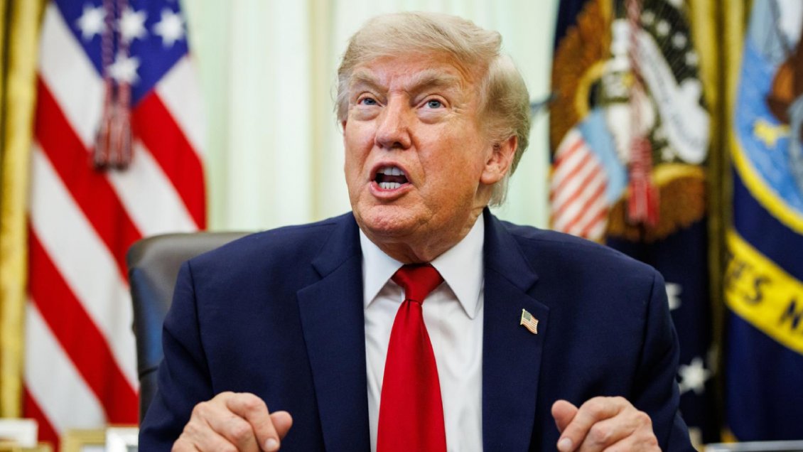 Trump desde el Monte Rushmore: 