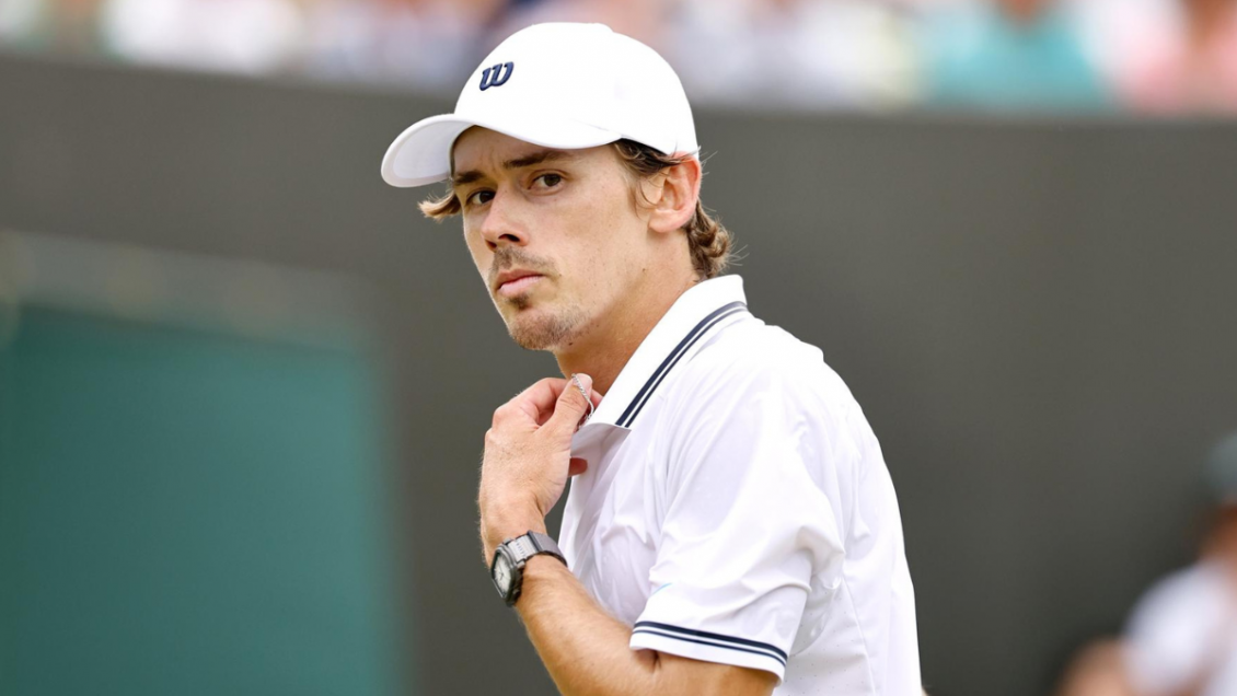 Alex de Miñaur venció a Zachary Svajda y se instaló en los octavos de final de Wimbledon