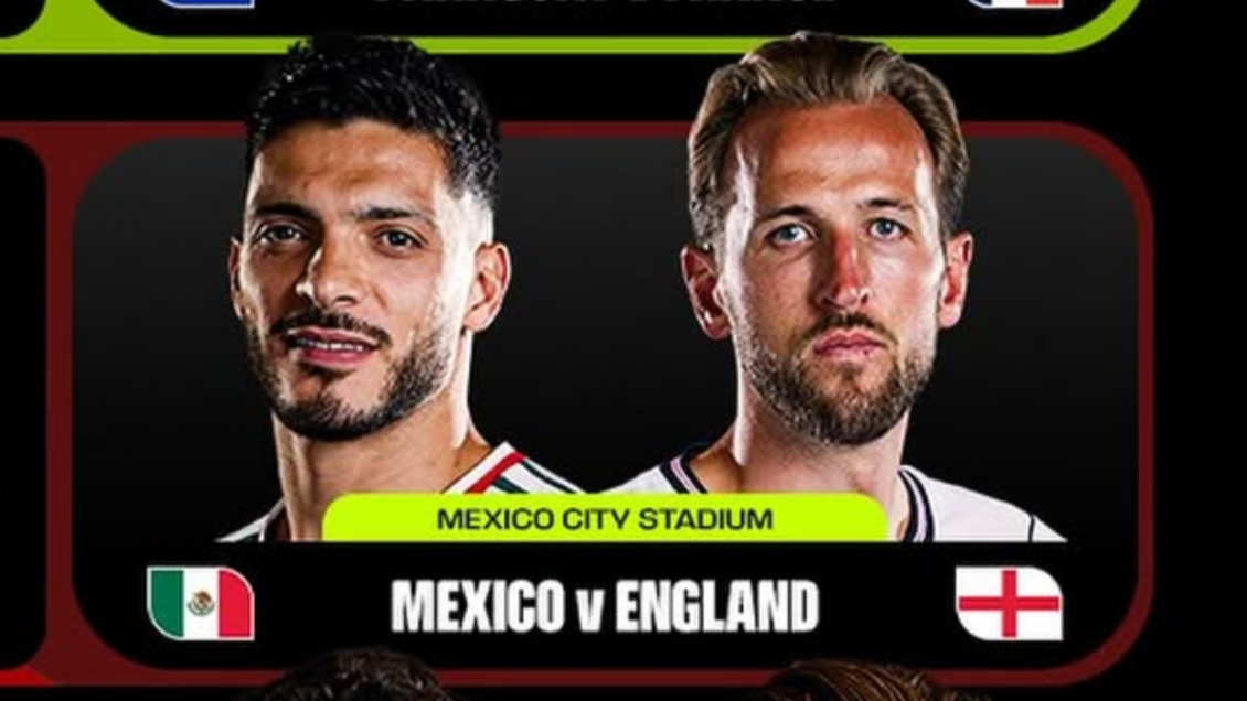 ¿Cuándo y dónde ver el México vs. Inglaterra por octavos del Mundial?