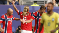 La alegría de Haaland y Noruega contrastó con la triste eliminación de Neymar y Brasil