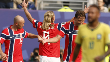   La alegría de Haaland y Noruega contrastó con la triste eliminación de Neymar y Brasil 