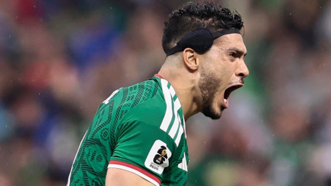 Raúl Jiménez anotó de penal y puso a México más cerca de Inglaterra en el Azteca