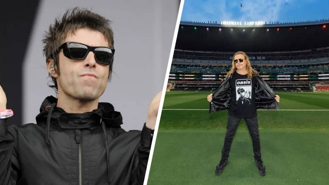 Sigue el pleito: Fher de Maná trollea a Liam Gallagher usando polera de Oasis
