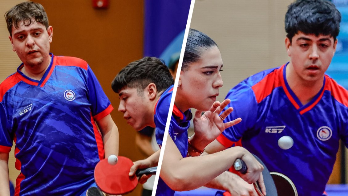 Chile sumó siete medallas en el paratenis de mesa de los Juegos Parasuramericanos de Valledupar