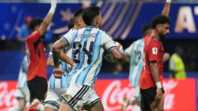 Enzo Fernández certificó la reacción de Argentina con el 3-2 sobre Egipto
