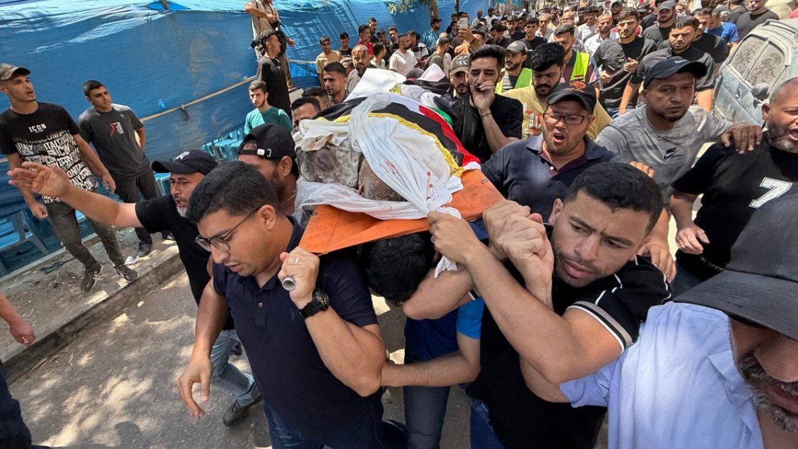 Ataque israelí en Gaza mató a gestor del evento donde se veía el Argentina vs. Egipto