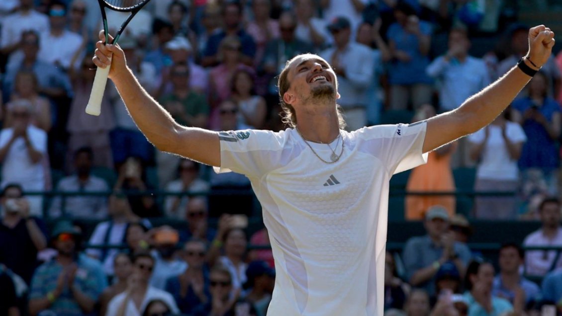 Zverev rompió su maleficio ante Taylor Fritz y avanzó a semifinales de Wimbledon