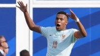 Mbappé tuvo su revancha y abrió la cuenta ante Marruecos con gran disparo