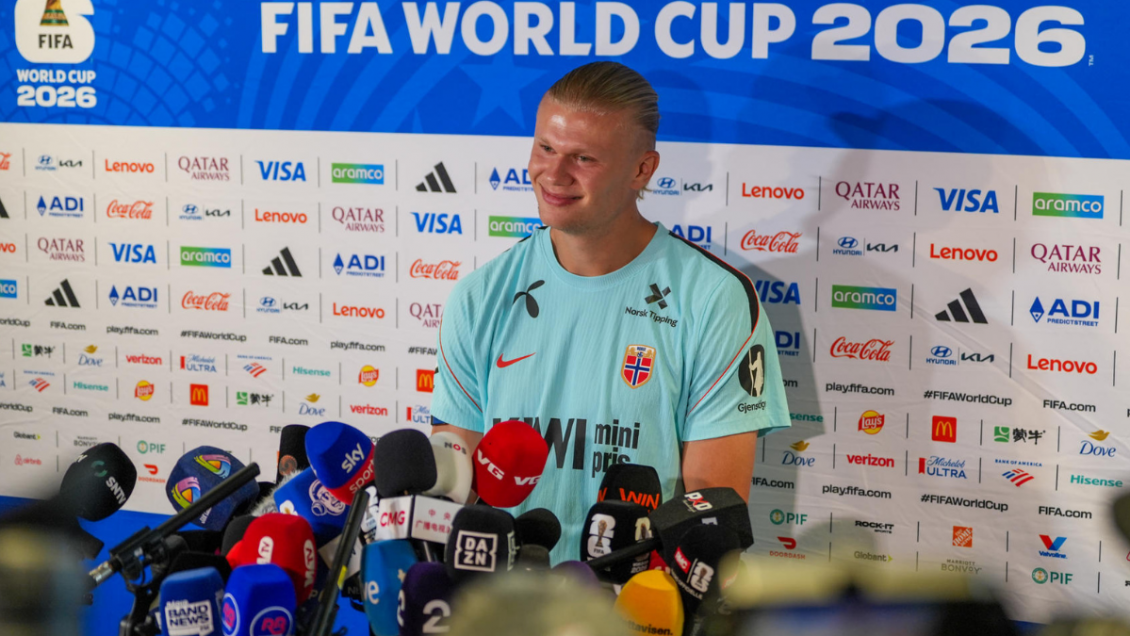Haaland y el choque con Inglaterra: 