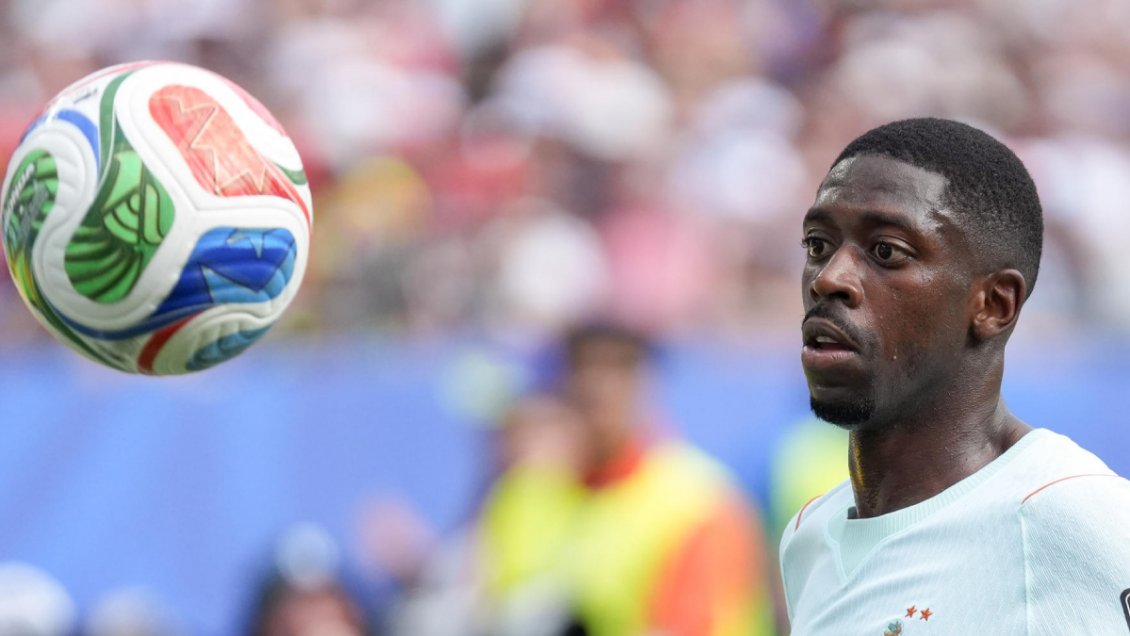 Dembélé clavó un remate desde fuera del área y dejó 2-0 el choque entre Francia y Marruecos