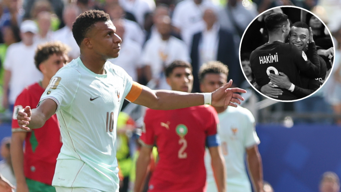 Mbappé tras eliminar a Hakimi del Mundial: Acá no hay lugar para sentimientos