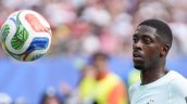 Dembélé clavó un remate desde fuera del área y dejó 2-0 el choque entre Francia y Marruecos