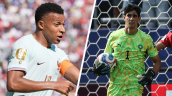 Mbappé consoló al arquero Bono tras la eliminación de Marruecos en el Mundial