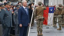 Presidente Kast asistió a tradicional juramento a la bandera en la Plaza de la Ciudadanía