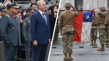 Presidente Kast asistió a tradicional juramento a la bandera en la Plaza de la Ciudadanía