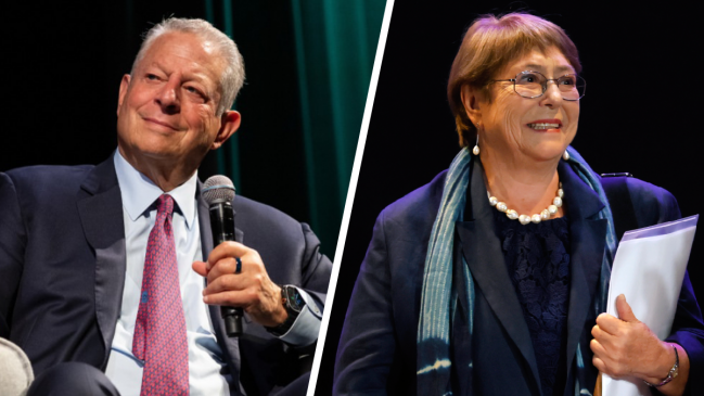Al Gore cree que Bachelet sería una 