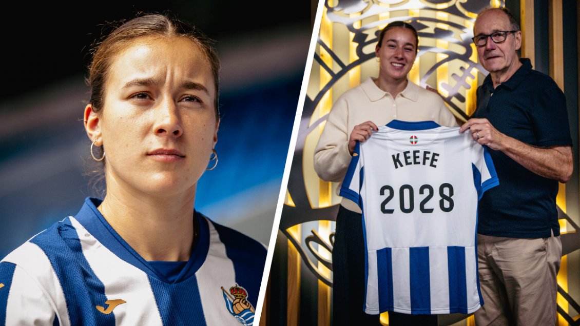 Sonya Keefe fue anunciada como nuevo refuerzo de Real Sociedad