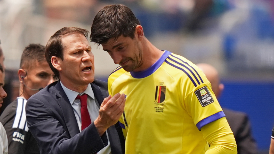 Courtois puso en duda su futuro con Bélgica: 