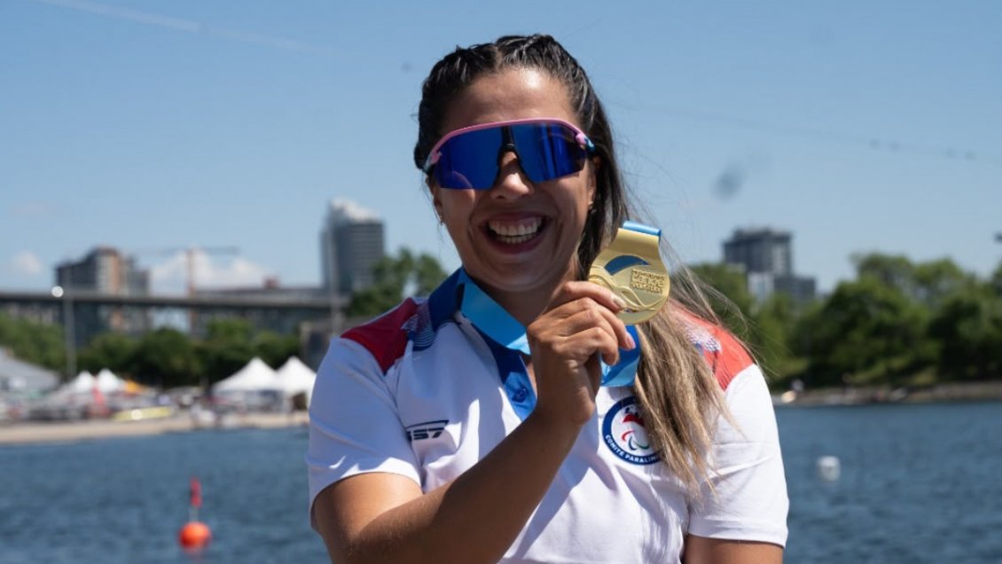 Paralímpico: Katherinne Wollermann logró sólido triunfo en la Copa del Mundo de Canadá
