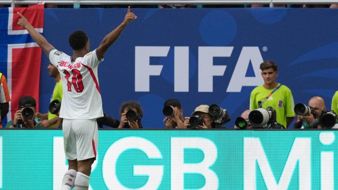 Jude Bellingham le dio la ventaja a Inglaterra ante Noruega