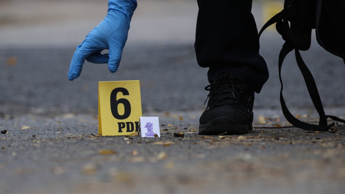 Tres heridos dejó balacera en barrio de Santiago Centro
