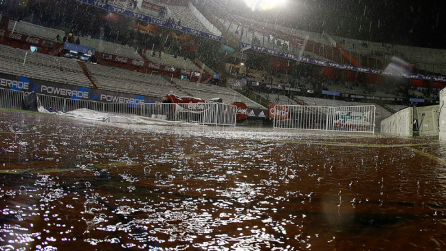 ANFP suspendió todo el fútbol chileno ante pronóstico de intenso sistema frontal