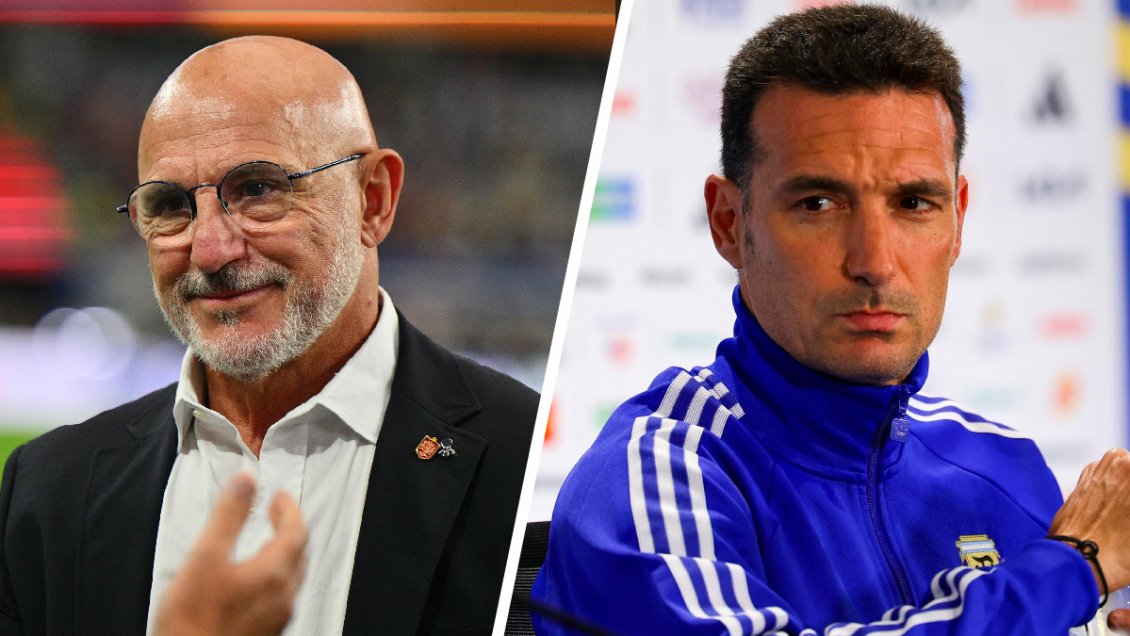 De la Fuente: Me haría ilusión jugar contra Argentina por la amistad que tengo con Scaloni