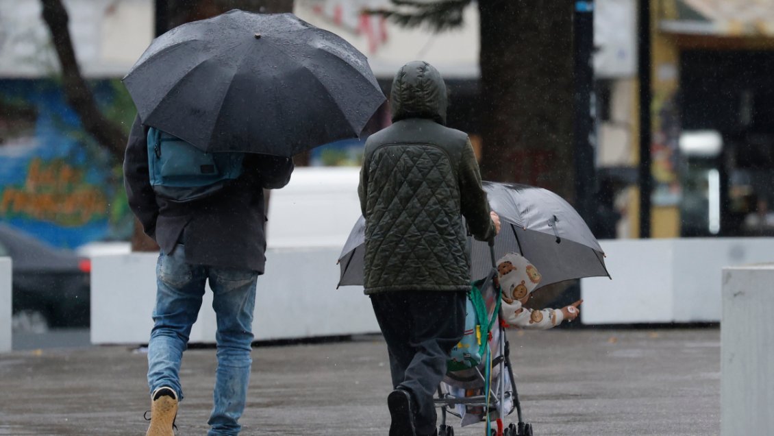 Lluvias y fuertes vientos golpean al Biobío en el inicio de tren de sistemas frontales