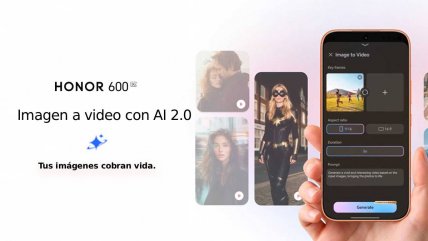  HONOR 600 Series: así es Image To Video 2.0, la tecnología que da vida a tus fotos 