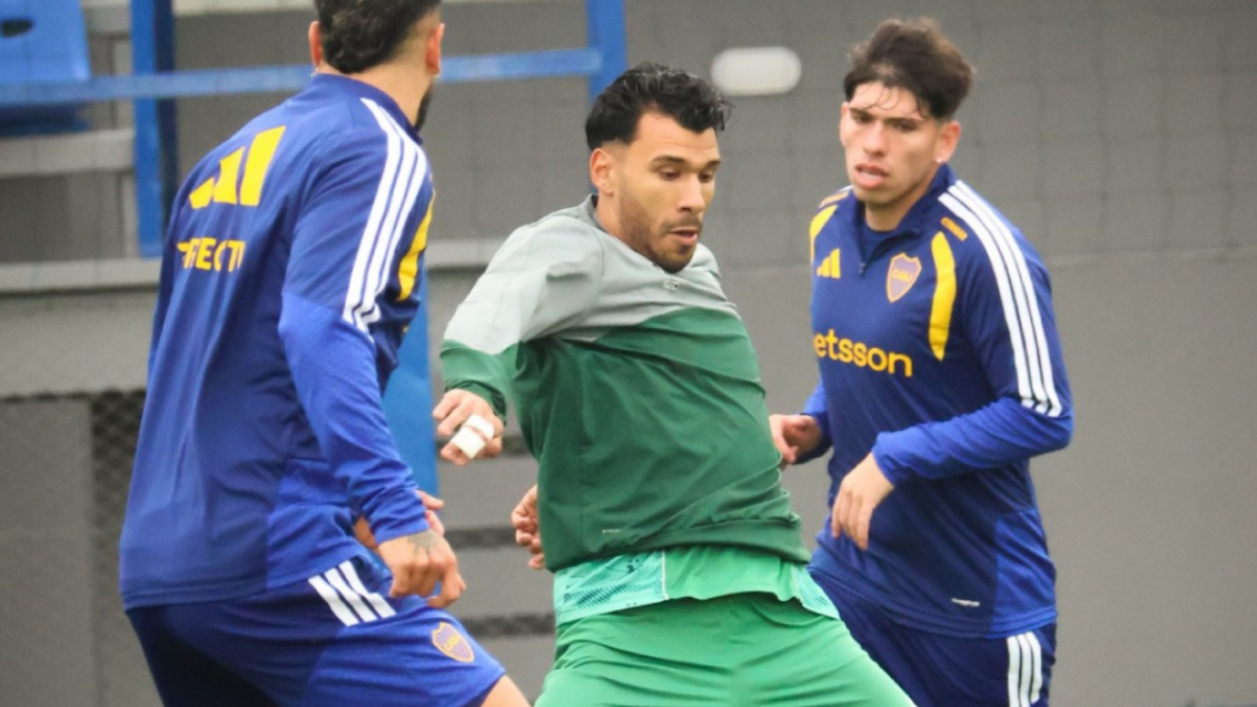 Palacios volvió a sumar minutos como titular en Boca Juniors