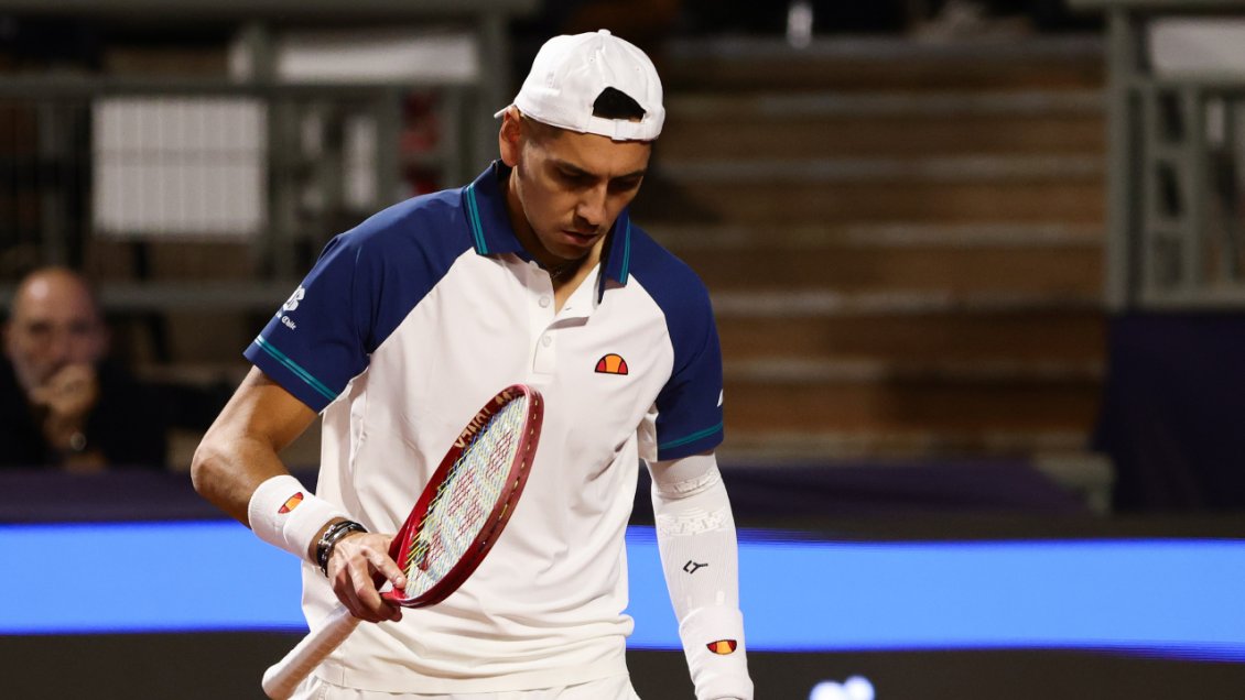 Alejandro Tabilo se despidió del ATP de Bastad tras caer en semifinales ante Andrey Rublev