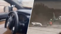 Así fue el rescate de dos carabineros atrapados en una patrulla por crecida del Río Limarí